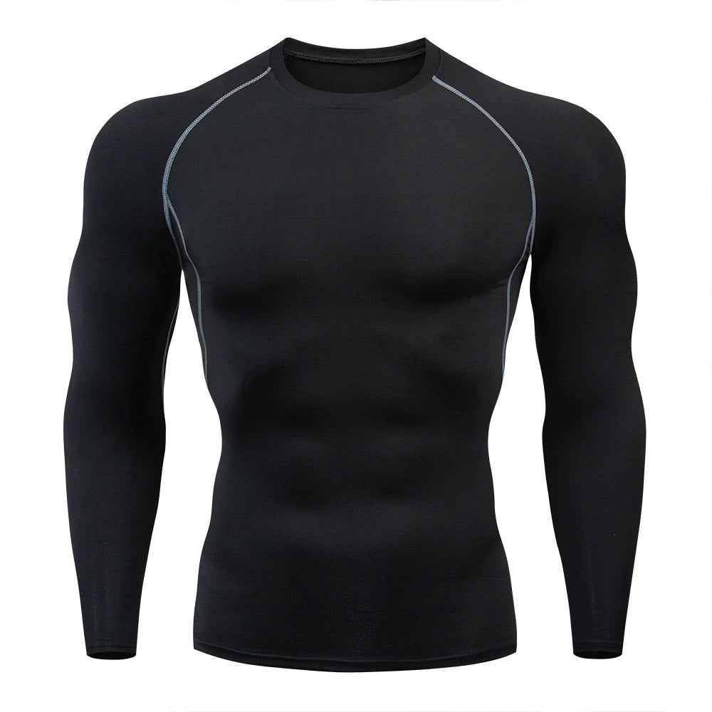 Men Running Sport T Shirt Men Compression Fitness Tops Tee