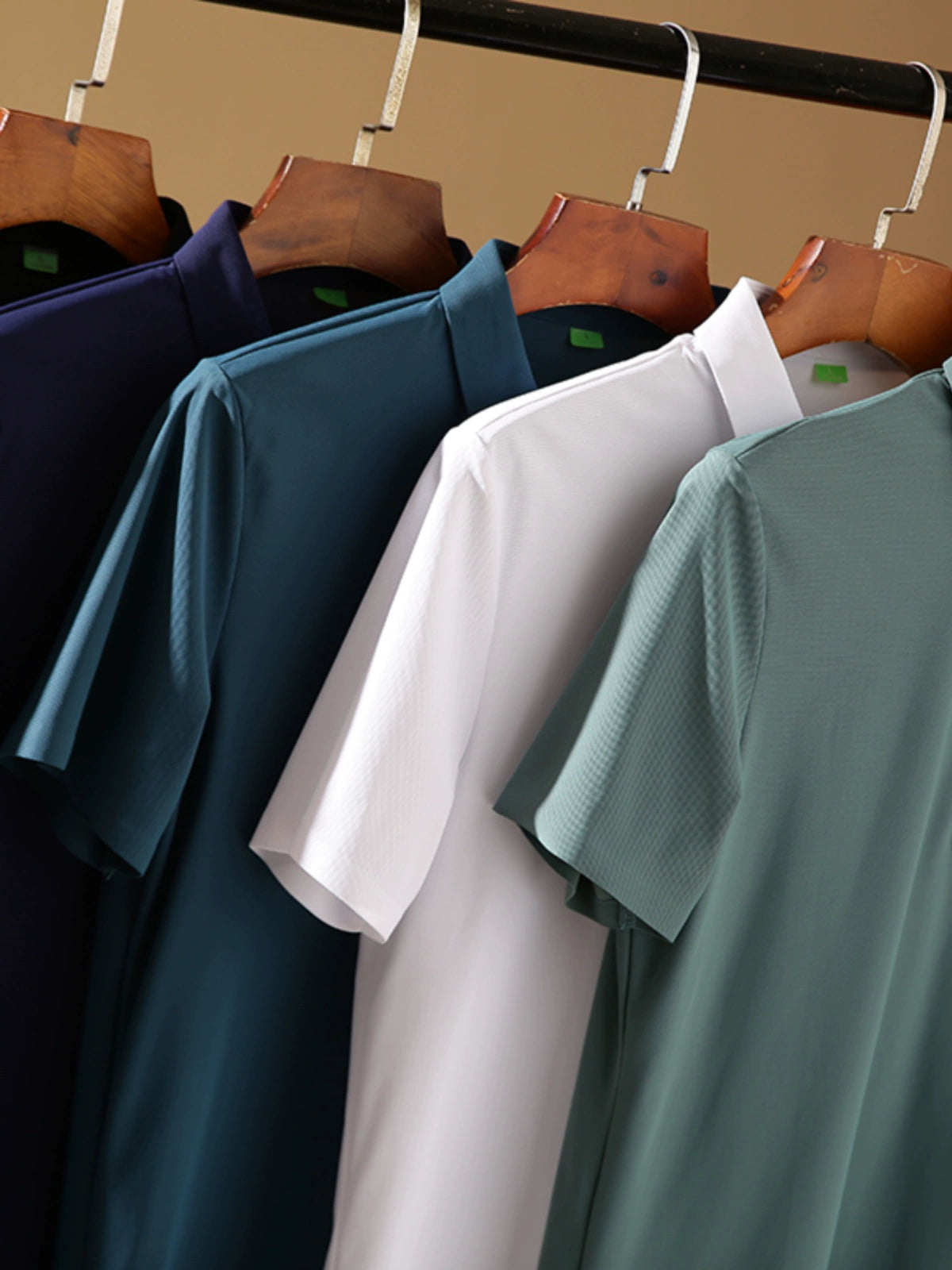 Polo Withdraw from Cupboard Casual Rubber Short-Sleeved T-shirt