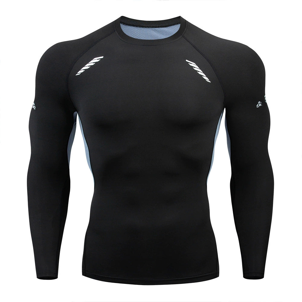 Men Running Sport T Shirt Men Compression Fitness Tops Tee